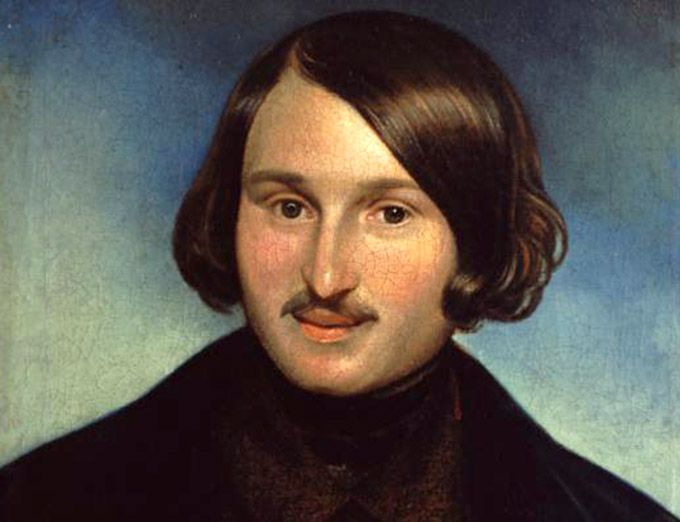 Kirjailija Nikolai Gogol. Kuvan lähde on rinatim.com.