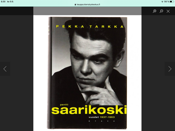 Kuvan lähde on Kaupan kierrätyskeskus/ Pekka Tarkan kirjan kansi.