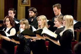 National Youth Choirs of Great Britain, The King’s Singers -kuoron jäseniä. Kuvan lähde on www.kingssingers.com.
