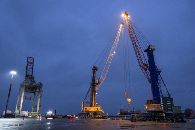 Mäntyluodon satama Porissa. Kuvan lähde on sivusto portofpori.fi.