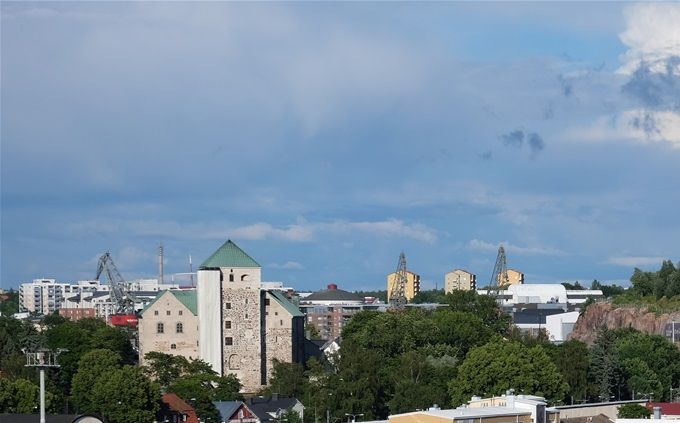 Viking Linen matkustajaterminaali Turussa. Kuvan lähde on Wikipedia.