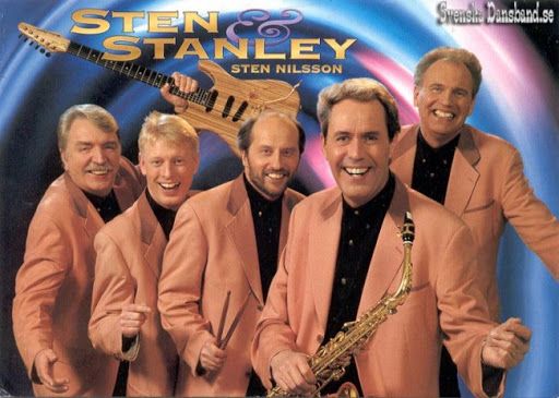 Sten & Stanley -yhtye. Kuvan lähde on svenskadansband.se.