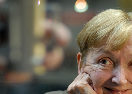 Kuva 3. Lastenkirjailija Christine Nöstlinger. Kuvan lähde on oe1.orf.at.