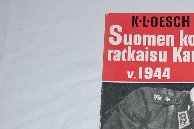 K. L. Oesch kirjansa kannessa. Kuvan lähde on kauppa.acv.fi.
