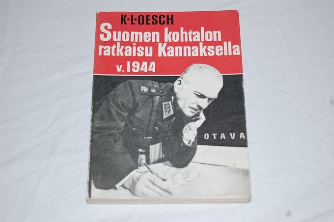 K. L. Oesch kirjansa kannessa. Kuvan lähde on kauppa.acv.fi.