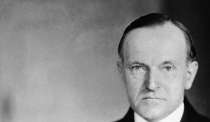Kuva 3. Presidentti Calvin Coolidge. Kuvan lähde on washingtontimes.com.
