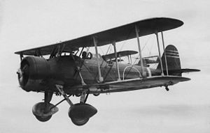 Kuva 1. Syöksypommittaja Aichi D1A. Kuvan lähde on Wikipedia.