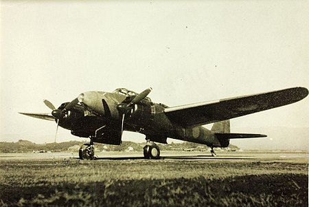 Kuva 5. Japanilainen torjuntahävittäjä Nakajima J1N-S. Kuvan lähde on Wikipedia.