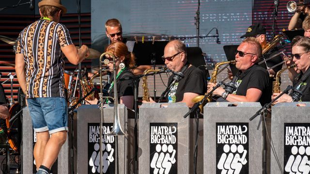 Kuva 2. Imatra Big Band vuonna 2020. Kuvan lähde on imatra.fi.